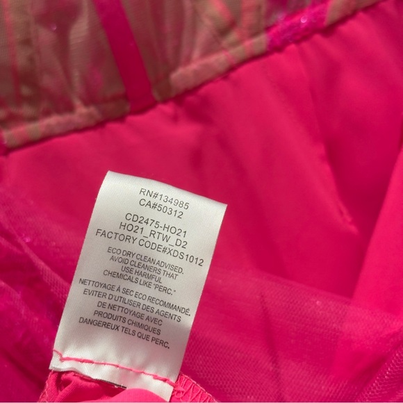 For Love & Lemons Rosario BarbieCore Hot Pink Mini Bustier Dress Women’s Size XS - Picture 9 of 11